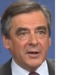 François Fillon, place du Trocadéro à Paris, devant la Tour Eiffel, Fil-info-France, Paris, fr